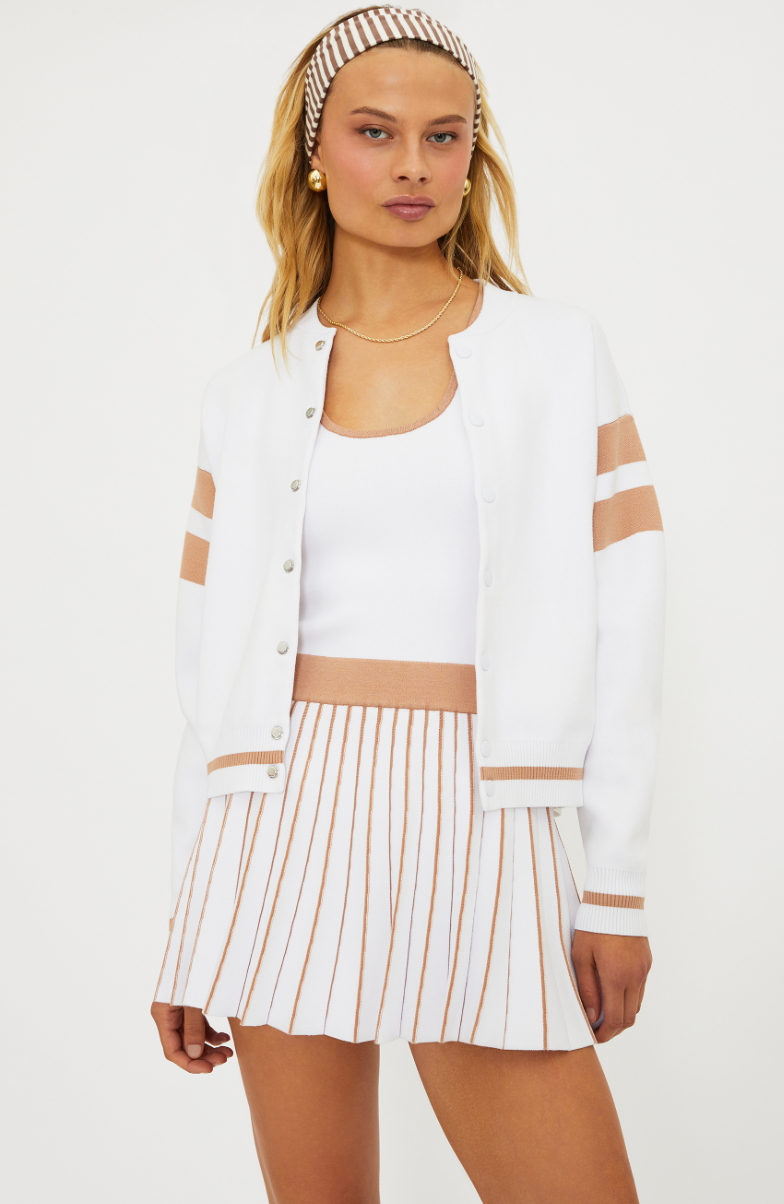 Serene Jacket - Almond Colorblock