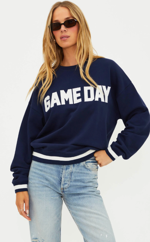 Devyn Sweatshirt - Game Day Navy