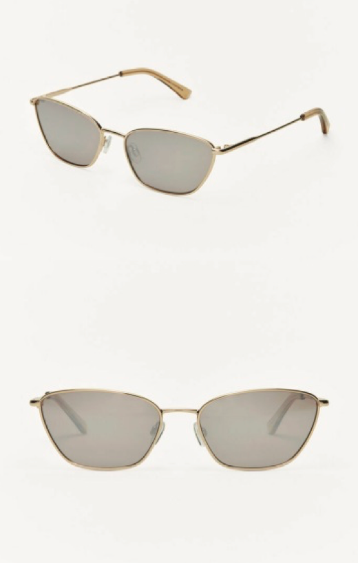 Catwalk Sunglasses - Gold / Bronze Polarized
