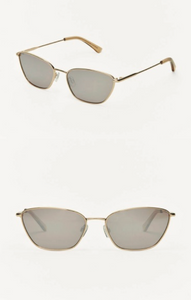 Catwalk Sunglasses - Gold / Bronze Polarized