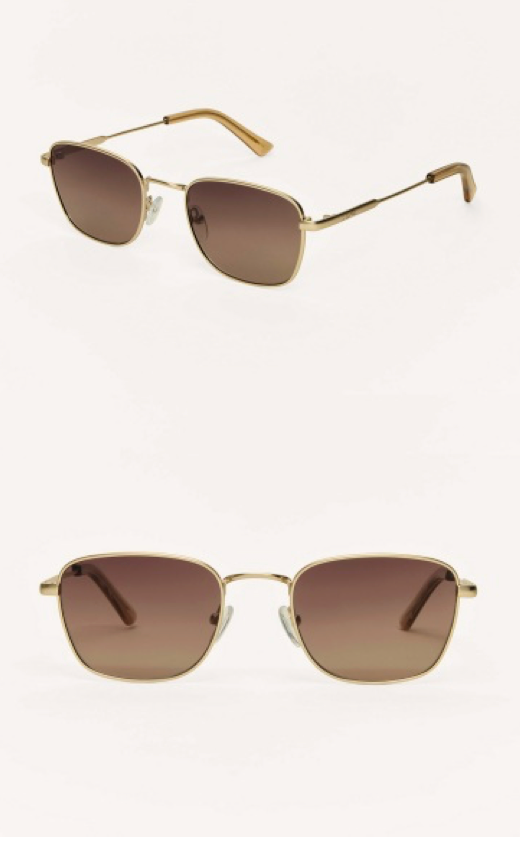 Fastlane Sunglasses - Gold Gradient Polarized