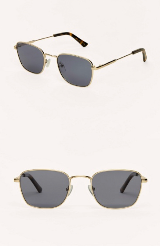 Fastlane Sunglasses - Gold / Grey Polarized