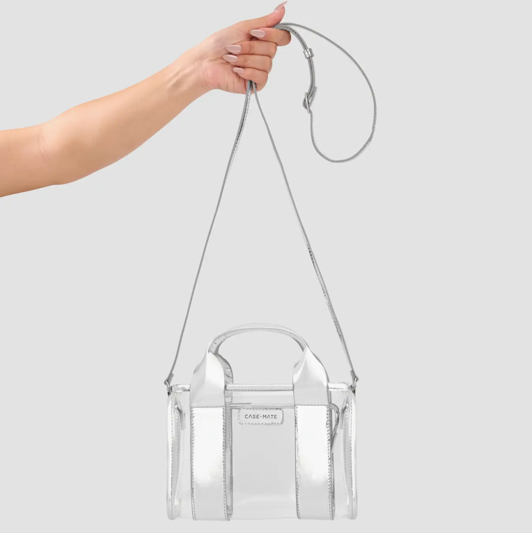 Case-Mate Micro Tote Bag - Silver