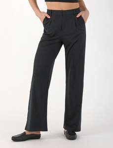 Alexandria Knit Trouser - Black Marble