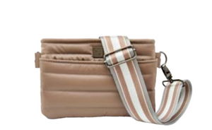 Bum Bag / Crossbody - Liquid Taupe