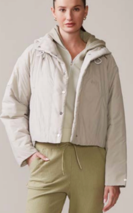 Light Weight Padded Jacket - Ash