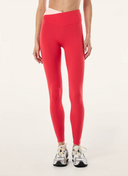 Wander Full Length Legging - Strawberry Red