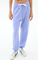 Andie Oversized Fleece Sweatpant - Purple Haze