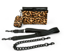 Downtown Crossbody - Wild Leopard / Pearl Black