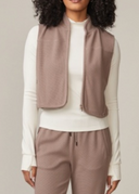Diamond Knit Vest - Vintage Taupe