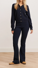 Olly Flare Pants - Dark Blue