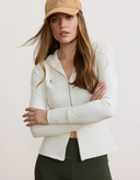 Sienna Shape Slim Jacket - Marshmallow