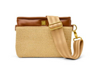Yacht Bum Bag 2.0 - Dune Raffia & Saddle Leather