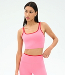 Cait Rigor Bralette - Strawberry / Pirate Red