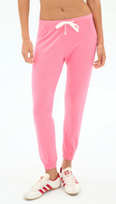 Sonja Fleece Sweatpant - Strawberry