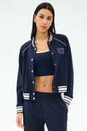 Hayes Varsity Rigor Jacket - Indigo