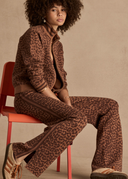 Malawi Margot Knit Jacket - Leopard