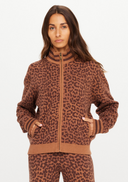 Malawi Margot Knit Jacket - Leopard