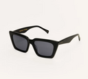 Feel Good Polarized Sunglasses - Polished Black-Grey