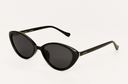 Nouveau Polarized Sunglasses - Polished Black-Grey