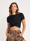 Summer Crop Top - Black