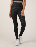 Sultry Legging - Black Cosmic Ripple