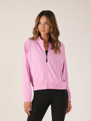 Track Mode Jacket - Wild Orchid / White