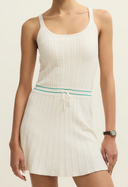 Set Serve Active Dress - White
