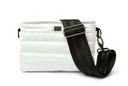Bum Bag / Crossbody in White Patent