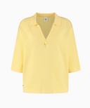 Olly V-Neck Top - Vanilla