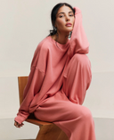 Amelia Crewneck Sweatshirt - Grapefruit