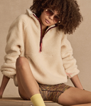Harlow Fleece Pullover - Macadamia