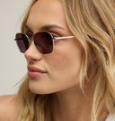 Lido Sunglasses - Gold Brown Polarized