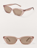 Staycation Sunglasses - Dusk Light Brown Polarized