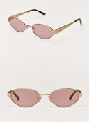 Palisades Sunglasses - Polished Gold Pink