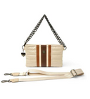 Almost Famous - Blonde Patent & Colorblock Luxe Stripe