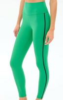 Amber Airweight High Waist 7/8 Legging - Spearmint / Military