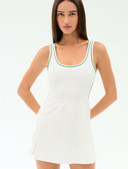 Martina Rigor Color Block Dress - White / Spearmint
