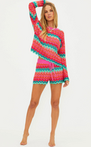 Balboa Short - Strawberry Ice Chevron