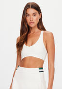 Courtship Jetta Racerback Bra - Cream