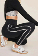 Sutton Pant - Black / Snake