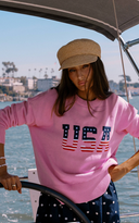 Callie Sweater - Prism Pink Americana