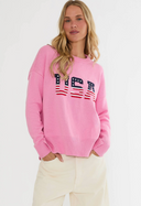 Callie Sweater - Prism Pink Americana