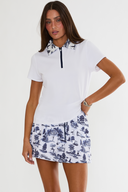 Ottavia Top - Evening Golf Toile