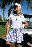 Ottavia Top - Evening Golf Toile