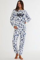 Georgie Pant - Evening Golf Toile