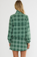 Atticus Pullover Jacket - Fairway Plaid