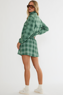 Clyde Skirt - Fairway Plaid