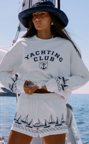 Devyn Oversized Sweatshirt - Regatta Anchor