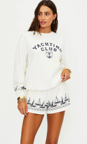 Devyn Oversized Sweatshirt - Regatta Anchor
